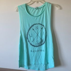 #Adventurer Workout Tank